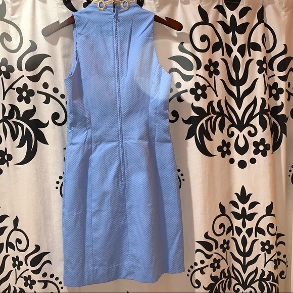 NWT Lilly Pulitzer Alexa Stretch Shift Blue Peri - Picture 3 of 8
